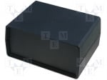 Кутия Z-3/B Кутия: с панел; X: 110mm; Y: 150mm; Z: 70mm; полистирен; черен